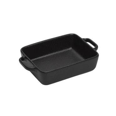 Σαγανάκι Ορθογώνιο Stoneware Μαύρο 20.6Χ13Χ5εκ NOL111K2 Espiel