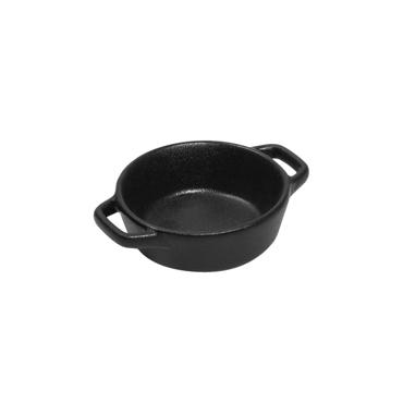 Σαγανάκι Στρογγυλό Stoneware Μαύρο 11.5Χ9Χ3εκ NOL112K6 Espiel