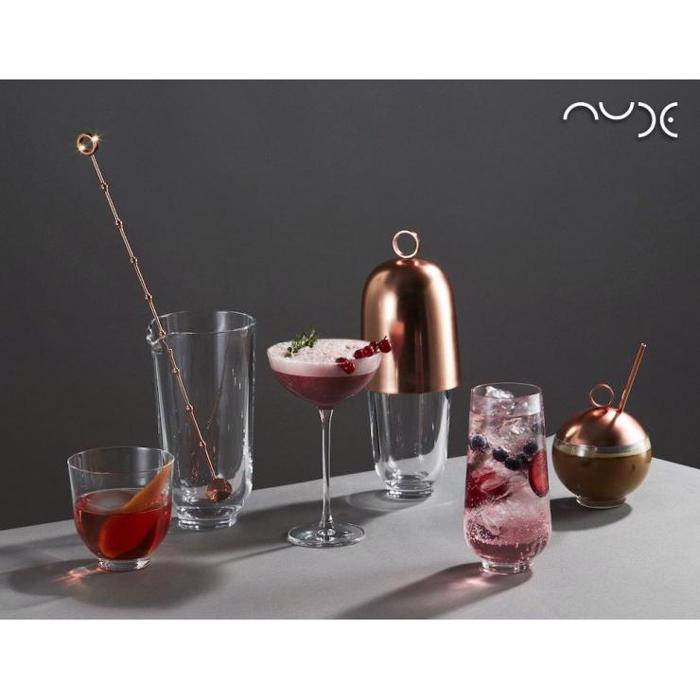 SET 6TMX NUDE HEPBURN LONG DRINK 15,5X7,5EK NU64080-6 ESPIEL