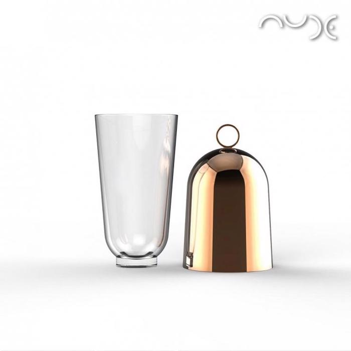 Σετ 4τμχ Nude Hepburn Shaker 16.1Χ8.8εκ NU68060-4 Espiel Set 4tmx Nude Hepburn Shaker 16.1X8.8ek NU68060-4 Espiel
