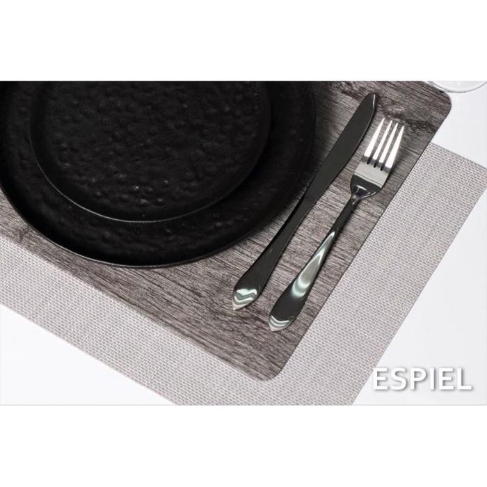 ΣΟΥΠΛΑ PVC ΓΚΡΙ ΞΥΛΟ 45Χ30ΕΚ PUL101K6 ESPIEL SOuPLA PVC GRI XuLO 45X30EK PUL101K6 ESPIEL