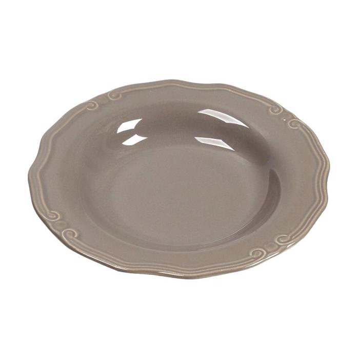 Tiffany Πιάτο Βαθύ Καφέ - Γκρι 24εκ RSG102K6 Espiel Tiffany Piato Bathu Kafe - Ggri 24ek RSG102K6 Espiel
