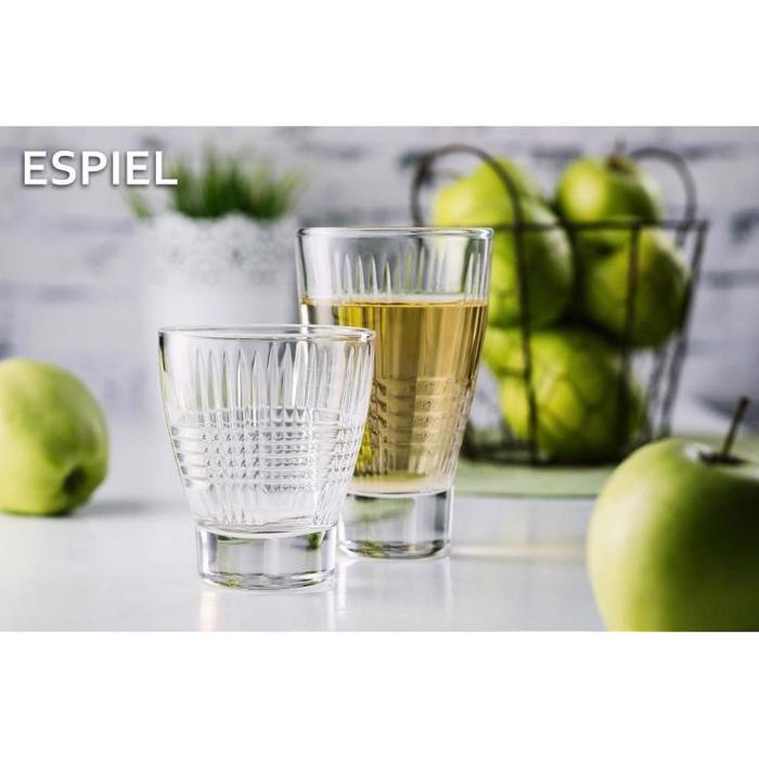 Set 6tmx Tavola Crystal Potiri Ouiski 10ek STE75602J Espiel