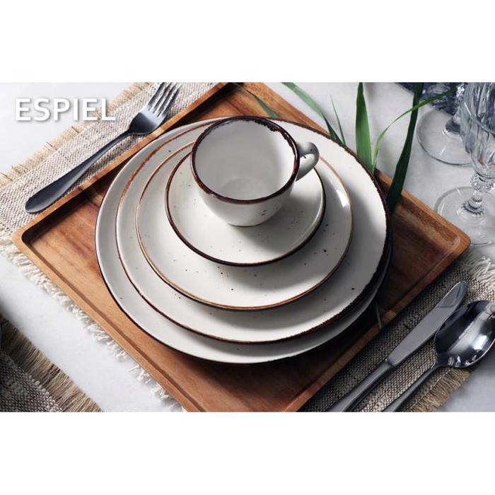 Πιάτο Φρούτου Κρεμ 19Χ2εκ TLK103K6 Espiel Piato Froutou Krem 19X2ek TLK103K6 Espiel