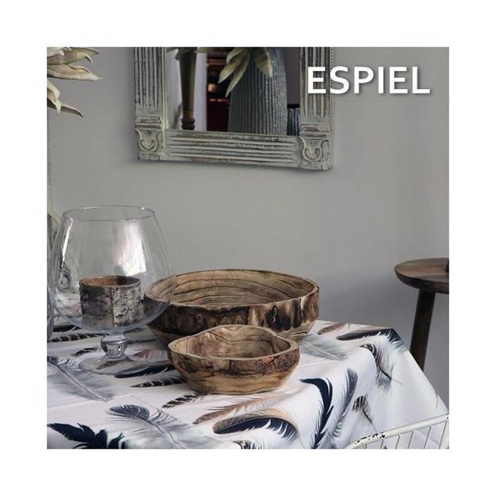 Μπωλ Στρογγυλό Ξύλινο 31Χ28Χ8εκ. XYP106 Espiel Bol Strongulo Xulino 31X28X8ek. XYP106 Espiel
