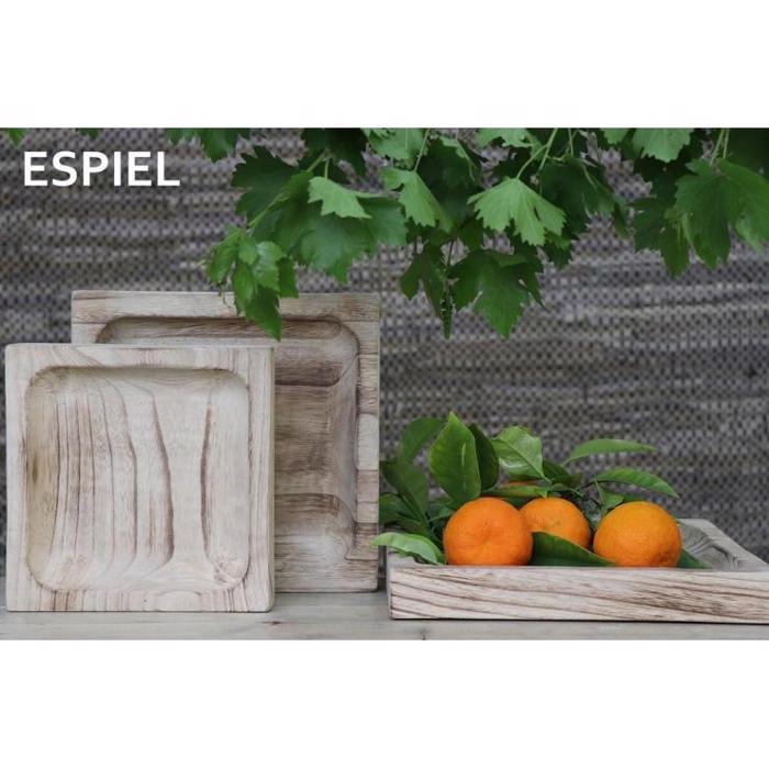 PLATO SERBIRISMATOS XuLINO TETRAGNO 25,5X25,5X4EK XYP122 ESPIEL