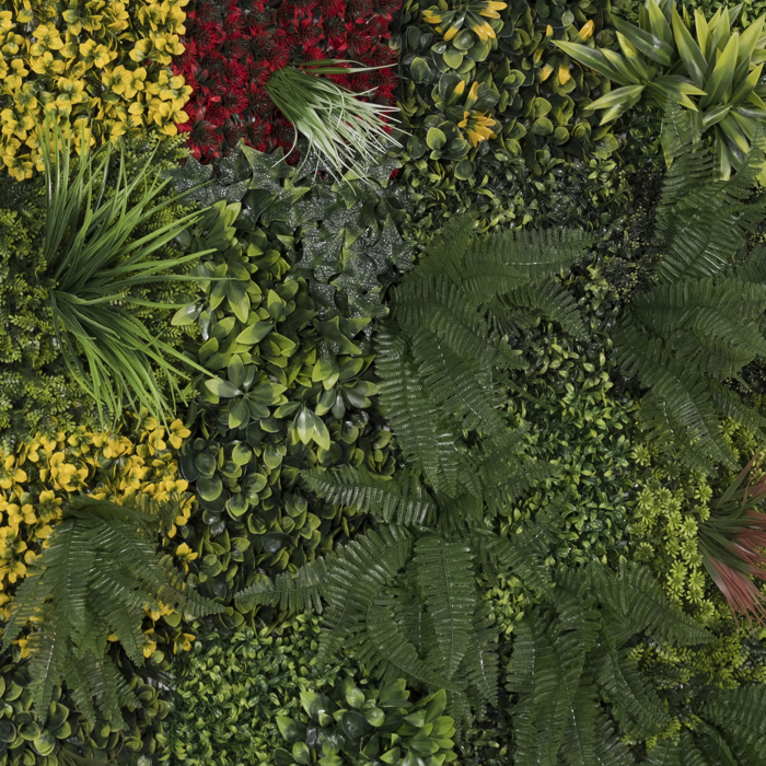 Supergreens Texniti Fullosia Fteri Mix ''Lith'' 100x100cm 4291-7