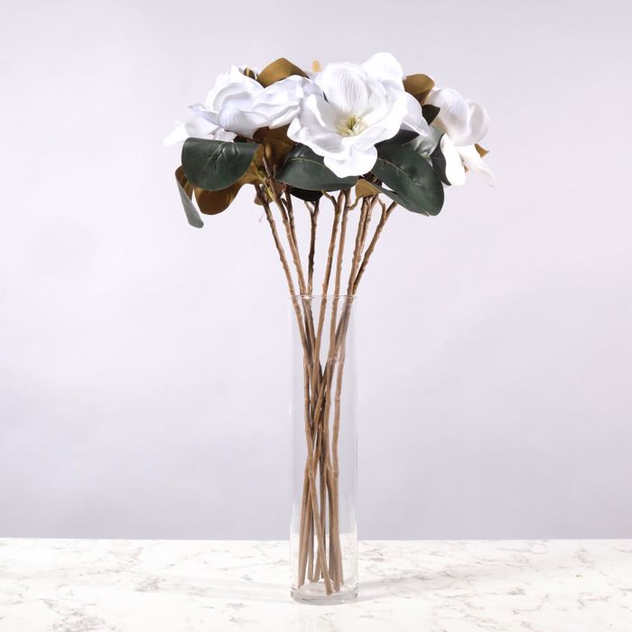 Supergreens Τεχνητό Κλωνάρι Μανόλια Λευκό 70cm 0920-7 Supergreens Texnito Klonari Manolia Lefko 70cm 0920-7