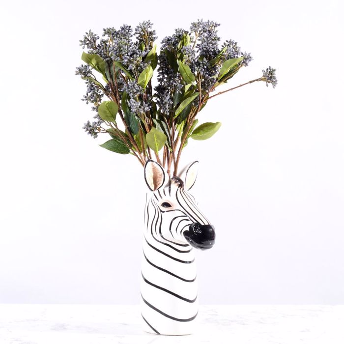 Supergreens Τεχνητό Κλωνάρι Μούρο Μπλε 63cm 8601-7 Supergreens Texnito Klonari Mouro Ble 63cm 8601-7