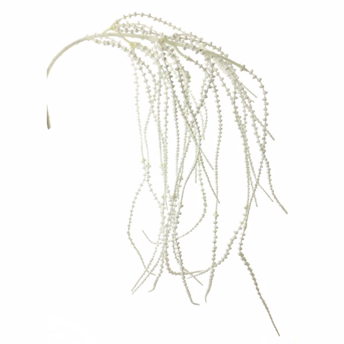 Supergreens Τεχνητός Κρεμαστός Αμάρανθος Λευκός 81cm 3241-7 Supergreens Texnitos Kremastos Amaranthos Lefkos 81cm 3241-7