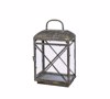 Fanari Metalliko Parallilogammo Antike Xruso 23x13x40cm (Megthos: Small)