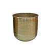 ZAROS Sfurilato Kaspo Alouminiou Xruso F30x33 (Megthos: Medium)