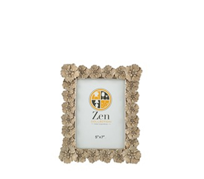 Zen Collection Korniza Resin Asimi me Louloudakia 13x18cm 50687