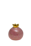 Zen Collection Diakosmitiko Keramiko Rodi Roz me Xruses Telitses F7.6cm 48350