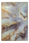 Zen Collection Pinakas Gyalisteros me Gina Xromata me Korniza 82x4.5x122cm 49467