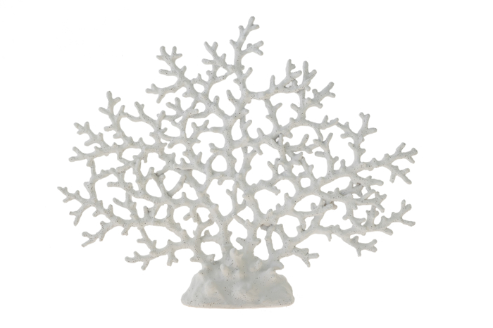 Zen Collection Diakosmitiko Dentro Resin Lefko 43x6.7x34.3cm 49537
