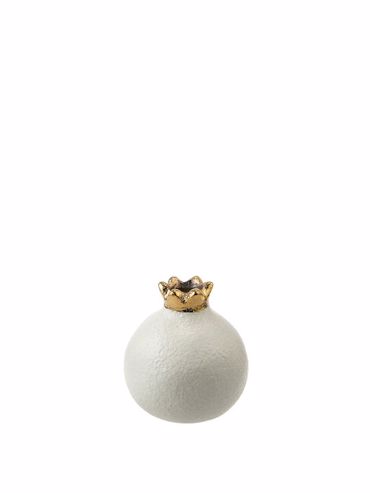 Zen Collection Ρόδι Κεραμικό Λευκό Ματ με Χρυσό 7.6cm 50515 Zen Collection Ρόδι Κεραμικό Λευκό Ματ με Χρυσό 7.6cm 50515